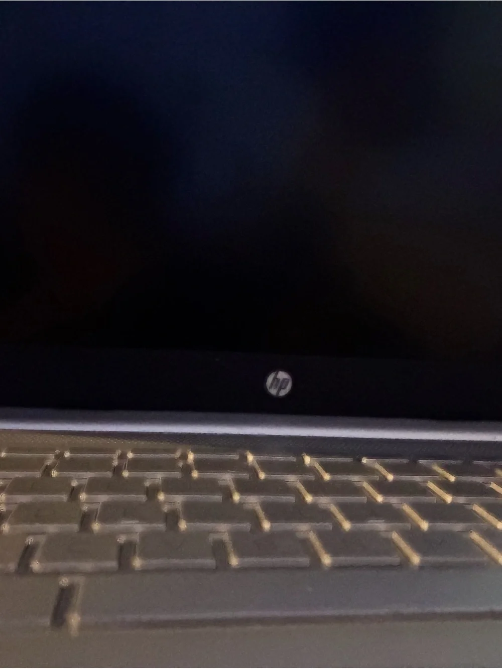 HP Silver Keyboard Deck and Palmrest